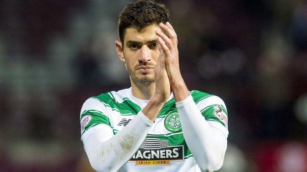 Celtic midfielder Nir Bitton