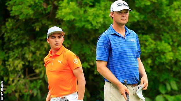 Rickie Fowler and Patton Kizzire