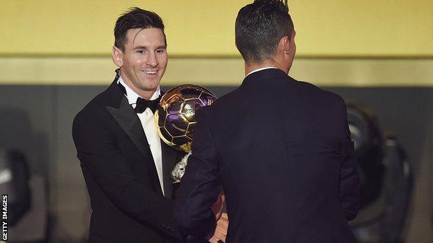 Lionel Messi won the Ballon d'Or 2015