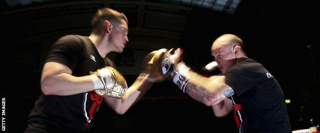 Shane McGuigan and George Groves