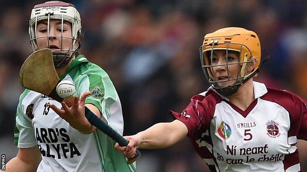 Slaughtneil of Derry won the All-Ireland Camogie Championship for the first time