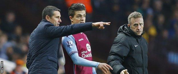 Jack Grealish (centre)