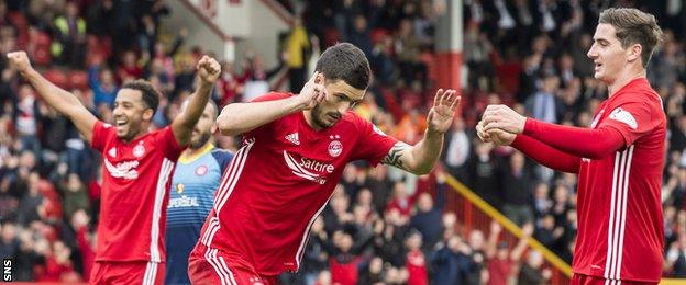 Aberdeen celebrate