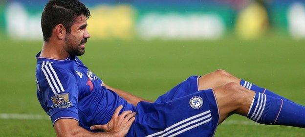 Chelsea striker Diego Costa