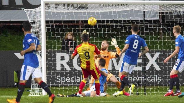 Partick Thistle striker Kris Doolan