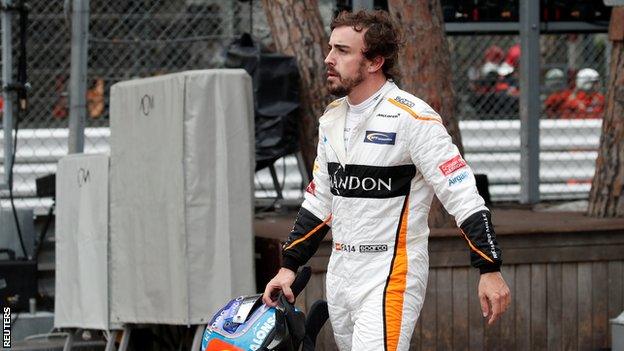 McLaren F1 driver Fernando Alonso