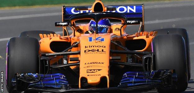 McLaren's Fernando Alonso