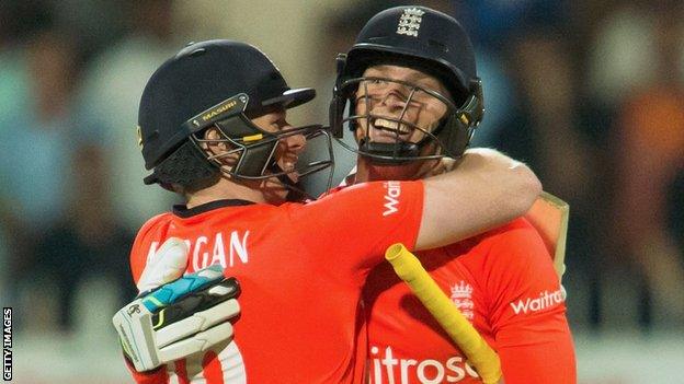 Eoin Morgan and Jos Buttler