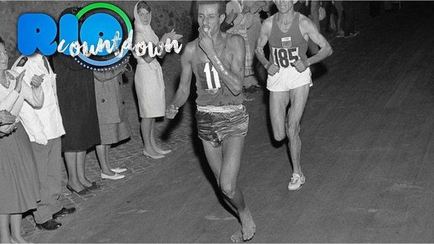 Ethiopia's Abebe Bikila