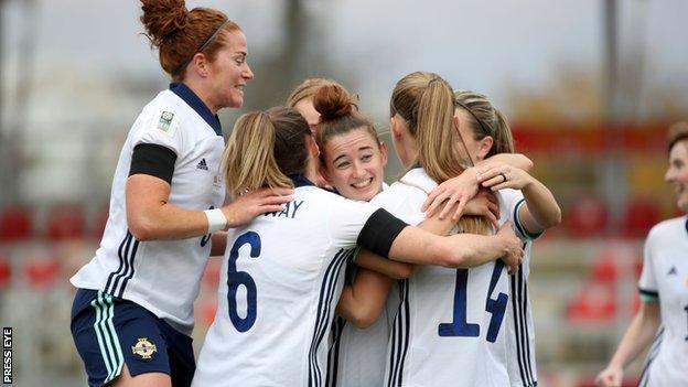 Rebecca McKenna netted a popular maiden international goal