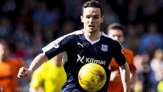 Dundee defender Paul McGinn