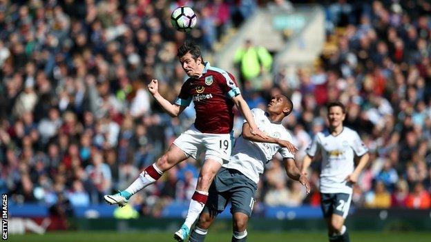 Joey Barton against Manchester United in a 2-0 loss