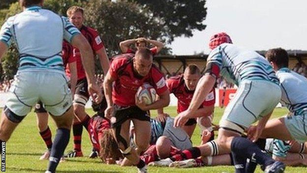 Jersey v Tigers in 2012