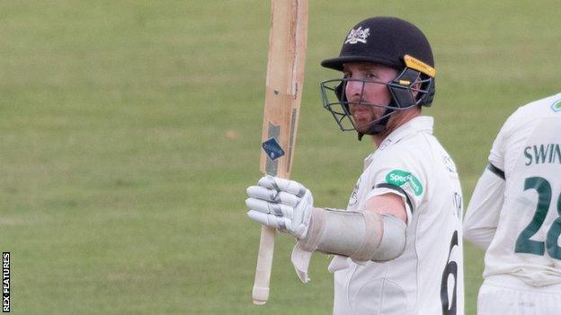 Gloucestershire batsman Tom Smith