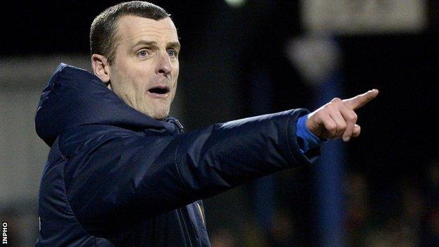 Coleraine manager Oran Kearney