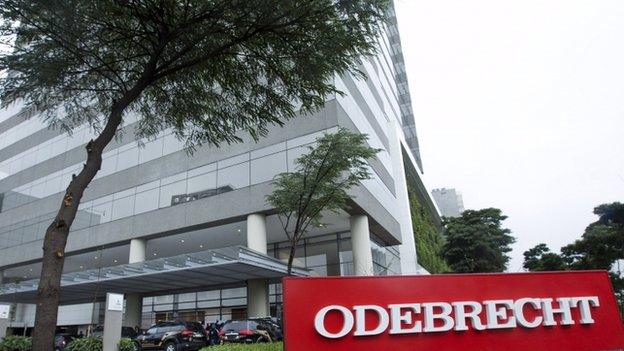 Headquarters of Odebrecht in Sao Paulo