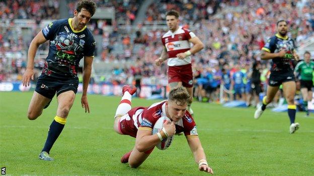 George Williams scores for Wigan