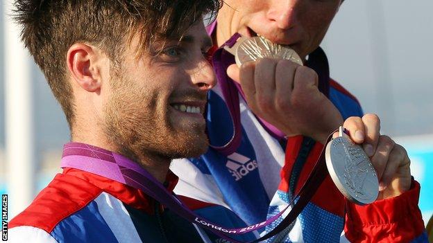 Luke Patience won silver at London 2012