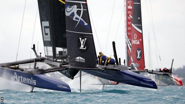 Artemis Racing v Emirates Team New Zealand