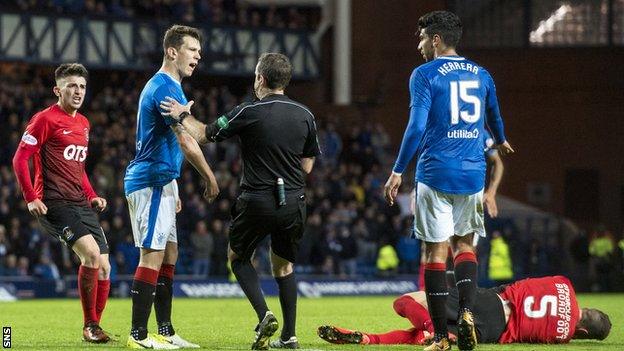 Rangers midfielder Ryan Jack