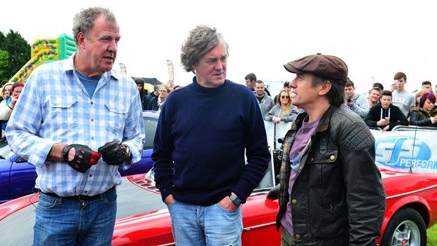 Jeremy Clarkson, James May and Richard Hammond