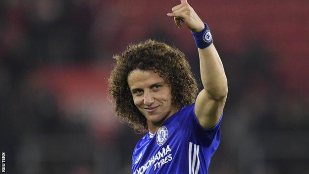 Chelsea defender David Luiz