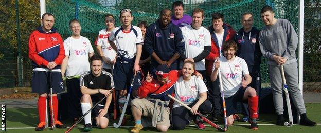 Midland Mencap Hockey team