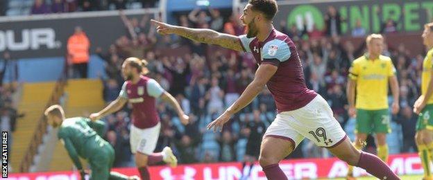 Andre Green's right-foot curler was his first goal for the club