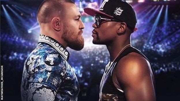 Floyd Mayweather and Conor McGregor