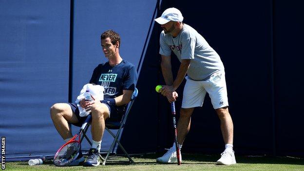 Jamie Delgado, Andy Murray