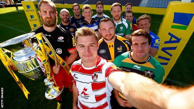 Aviva Premiership launch