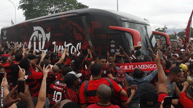 Flamengo fans