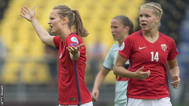 Caroline Graham Hansen and the returning Ada Hegerberg will provide a stern attacking threat for Norway