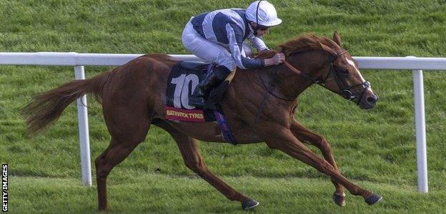 Ulysses was ridden by Ryan Moore at Newbury