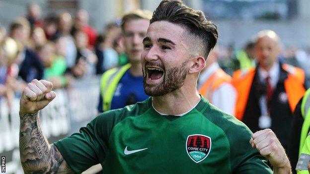 Sean Maguire scored 20 goals for Cork City last season and is rewarded with a senior international call-up