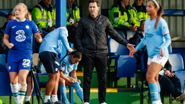 Manchester City manager Gareth Taylor