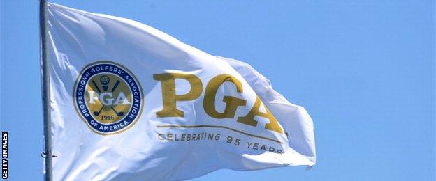 The PGA Tour flag