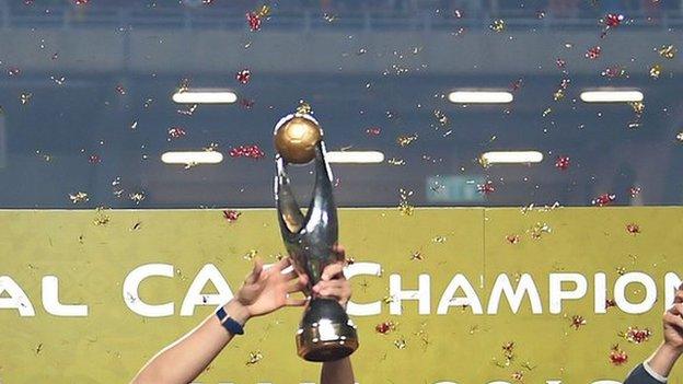 Caf Champions League trophy