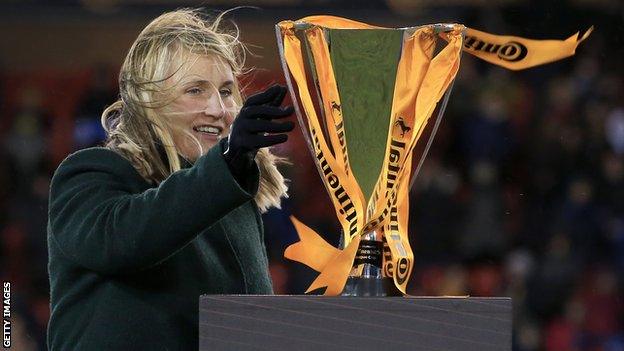 Emma Hayes lifts Continental Cup