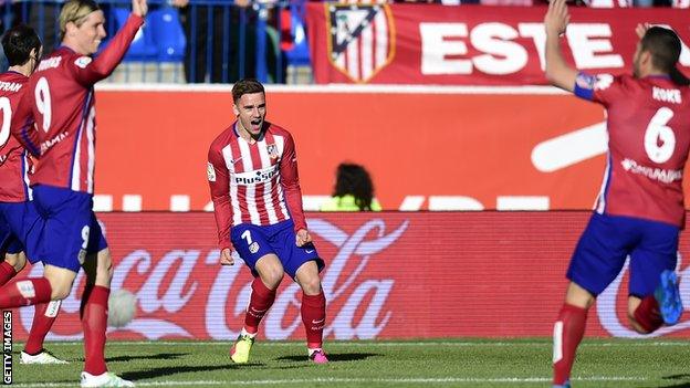 Antoine Griezmann celebration