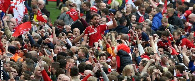 Middlesbrough fans