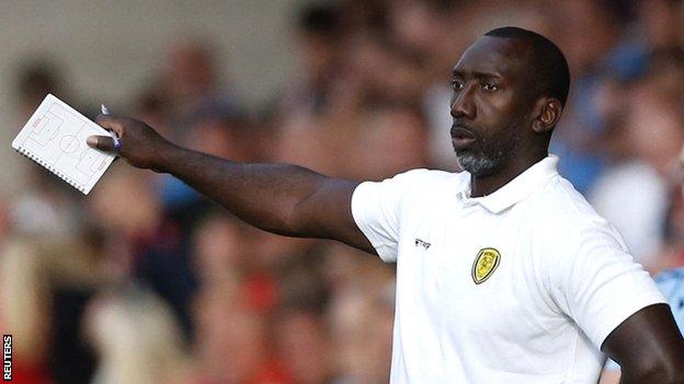 Burton boss Jimmy Floyd Hasselbaink