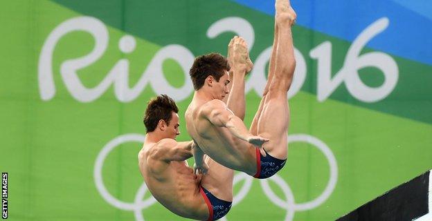 Daniel Goodfellow and Tom Daley