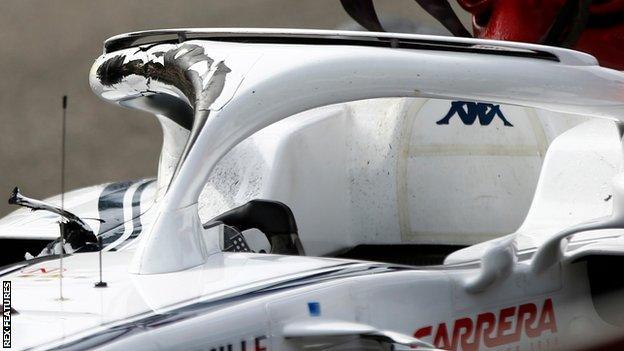 Charles Leclerc in action at the Belgian Grand Prix