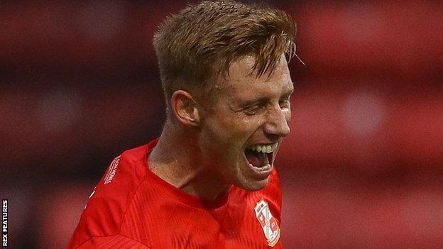 Eoin Doyle, who has hit 23 goals this season, is 13 clear of his nearest challengers, Swindon team-mate Jerry Yates and Mansfield's Nicky Maynard, as League Two's top marksman