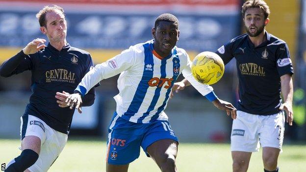 Tope Obadeyi leaves Kilmarnock after two seasons in the Scottish Premiership