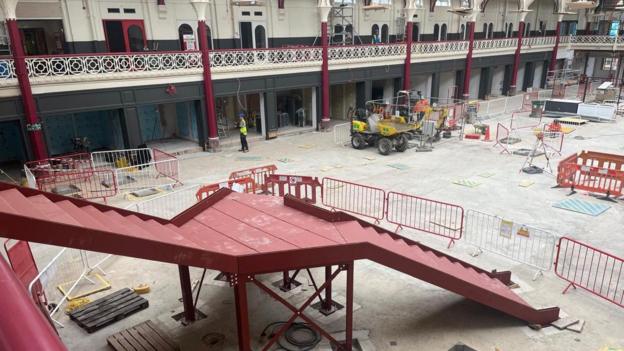 Derby Market Hall's revamp shown in new pictures - BBC News