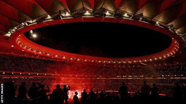 Atletico Madrid's Wanda Metropolitano