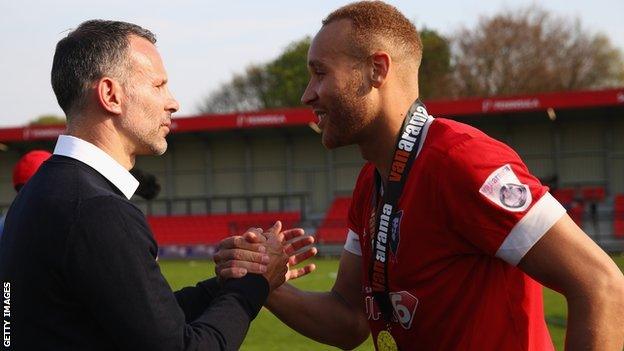 Lois Maynard and Ryan Giggs