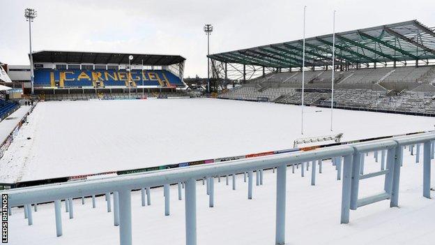 Headingley snow